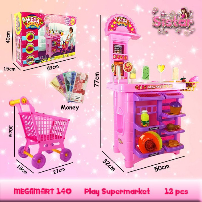 Mainan Supermarket Anak I Megamart