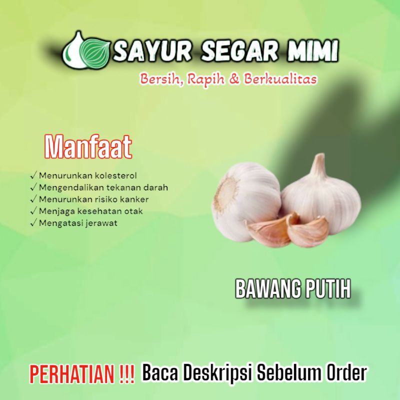 

Bawang Putih - Sᴀʏᴜʀ Sᴇɢᴀʀ ♏ɪᴍɪ