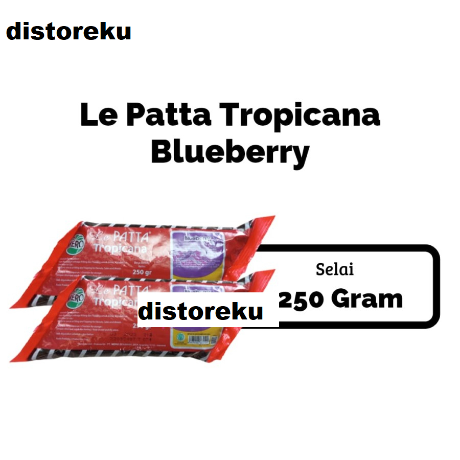 Le patta Selai Blueberry LePatta 250 gr Tropicana Mero Murah