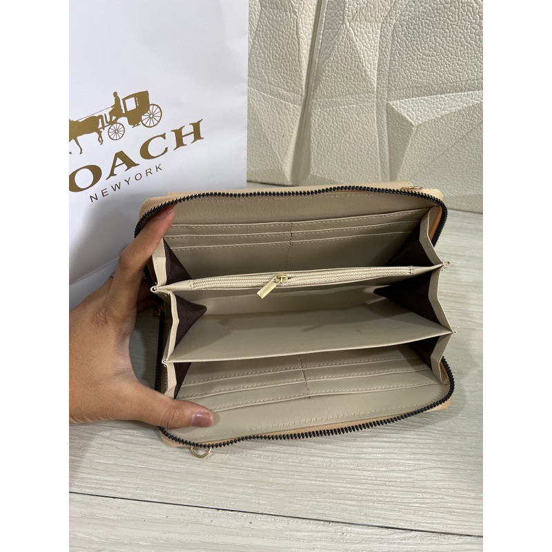 Dompet Slempang C*ach Free 2 Tali