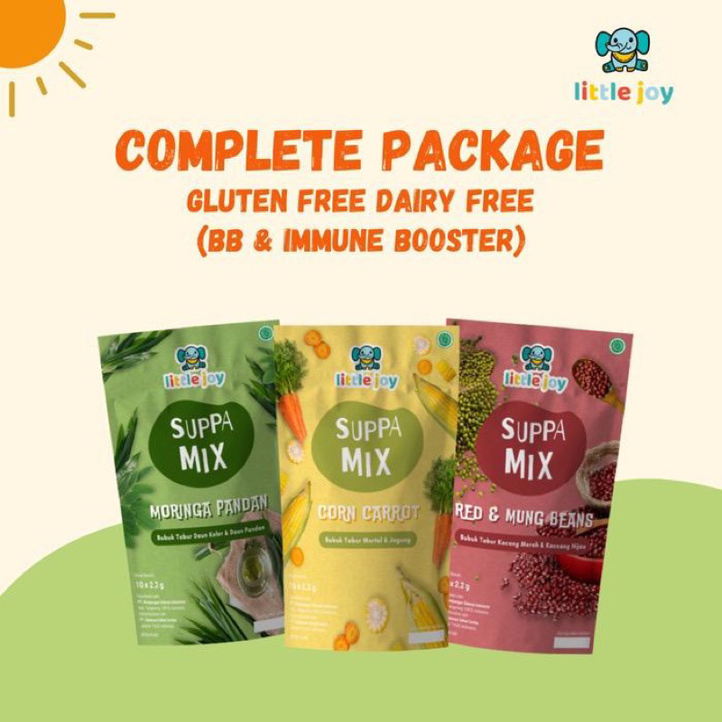 LITTLE JOY BB BOOSTER MPASI Bayi BB Booster Bubuk Tabur Gizi Suppa Mix