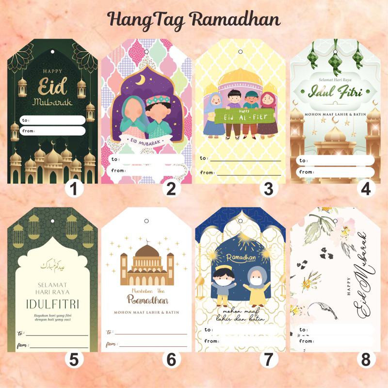 

HANGTAG HANG TAG RAMADHAN LEBARAN IDUL FITRI EID GREETING 011