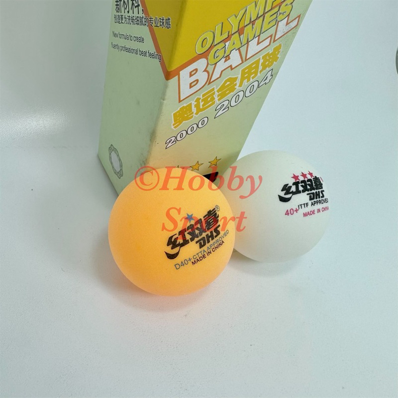 Bola Pingpong / Bola Tenis Meja DHS *3 (3 Star) Isi 3