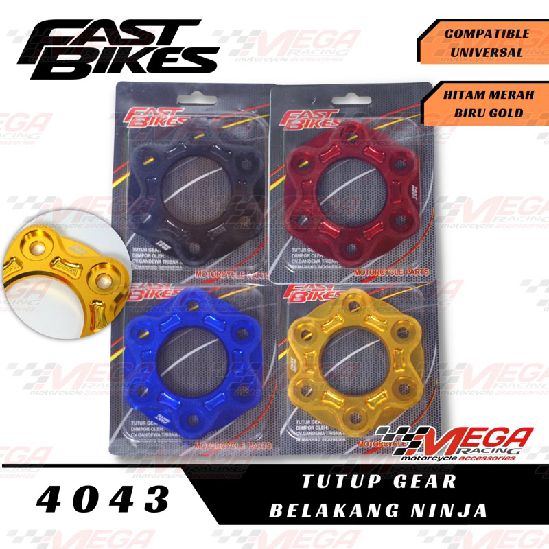 tutup cover flange gear gir spacer belakang ninja r rr ss zx 150