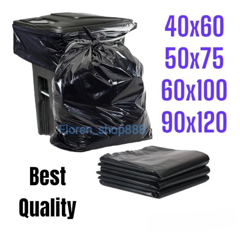 Kantong Sampah Hitam / Trash Bag / Plastik Sampah