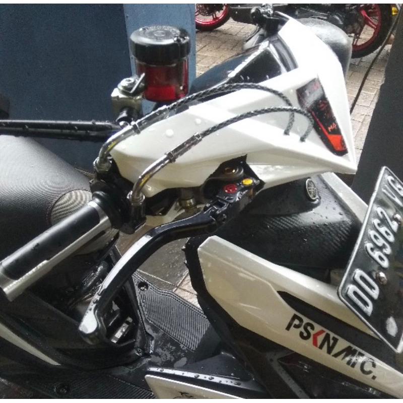 MURAH Gas Spontan Domino plus Holder Saklar Switch Kanan 2 Tombol PCX Nmax Aerox ADV 150 dll