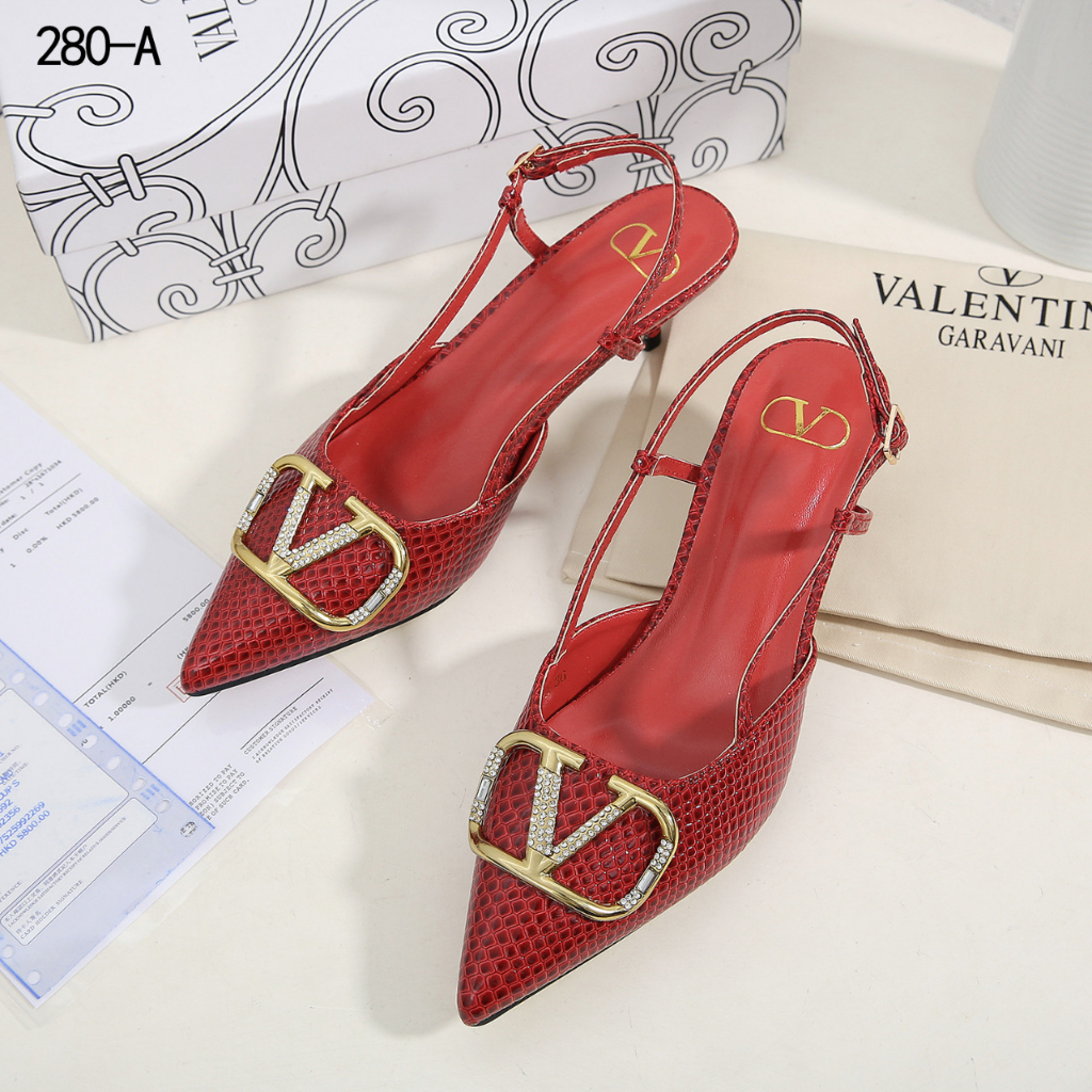 V Slingback Pumps 280-A