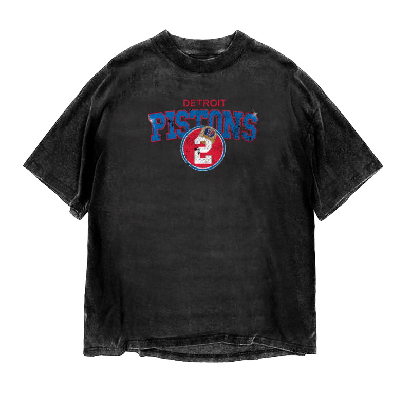Detroit Pistons - Vintage Bootleg Tee Detroit Pistons