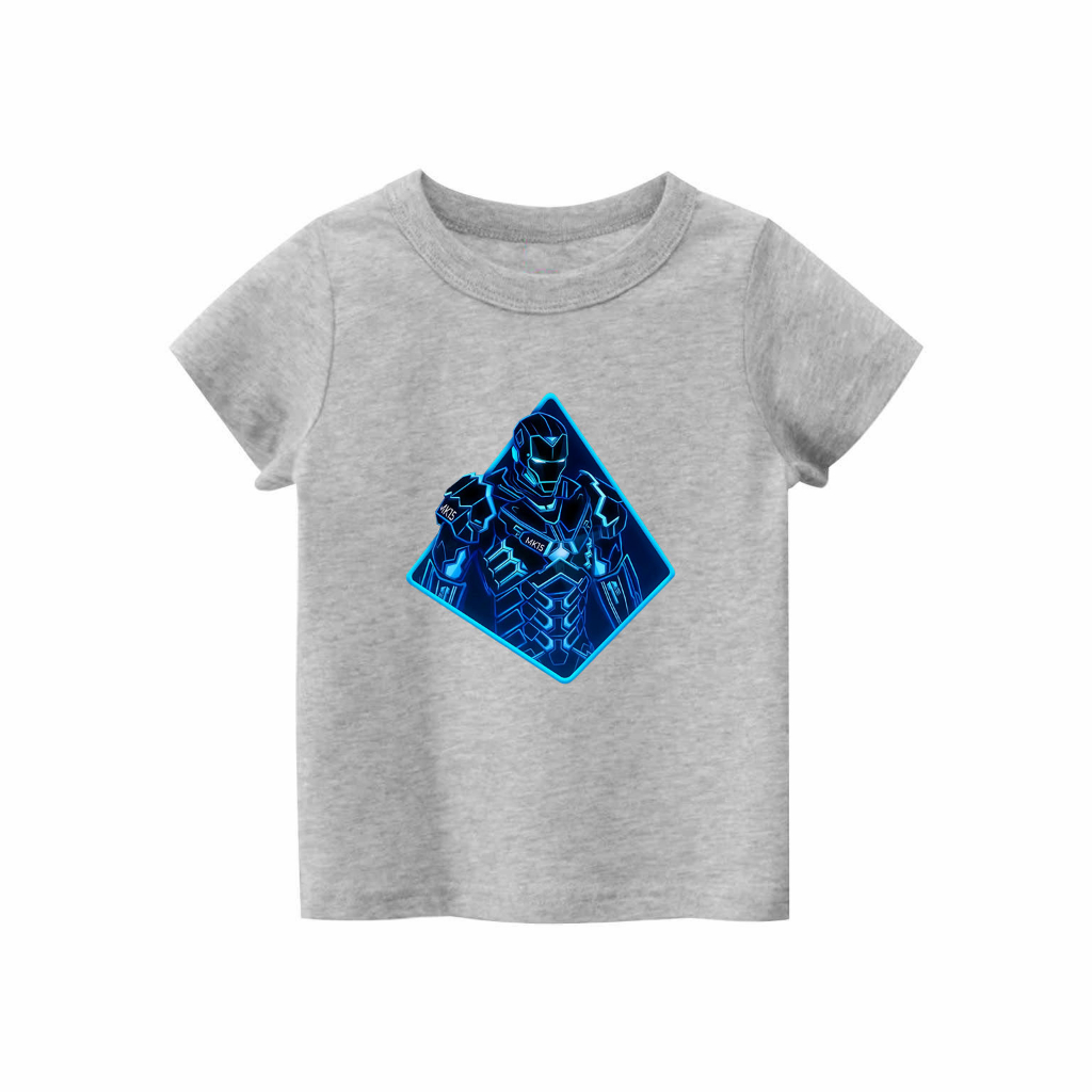 Kaos Anak laki-laki Ironman | kaos combed 30s printing | Kaos Distro anak