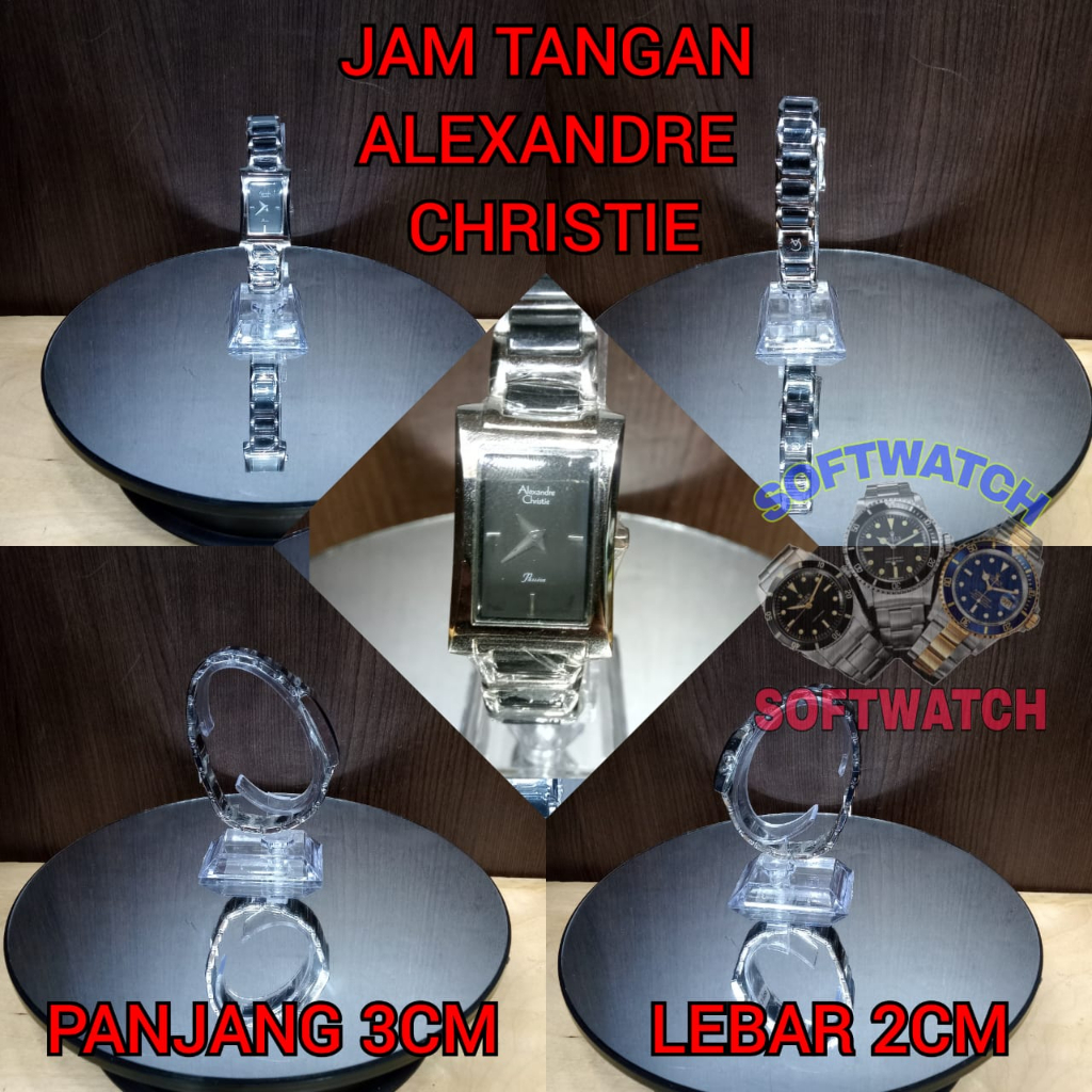 JAM TANGAN ARLOJI ALEXANDRE CHRISTIE ASLI 100% ORIGINAL WANITA