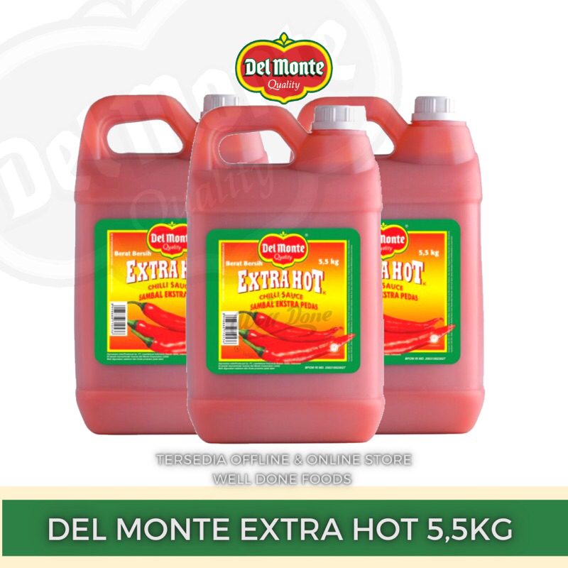 

Del Monte Extra Hot Jerigen 5,5Kg