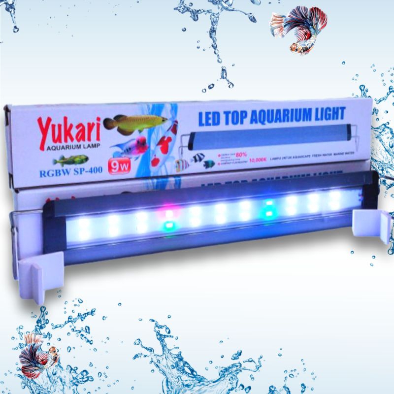 LAMPU AQUARIUM AQUASCAPE LED YUKARI RGBW SP 400