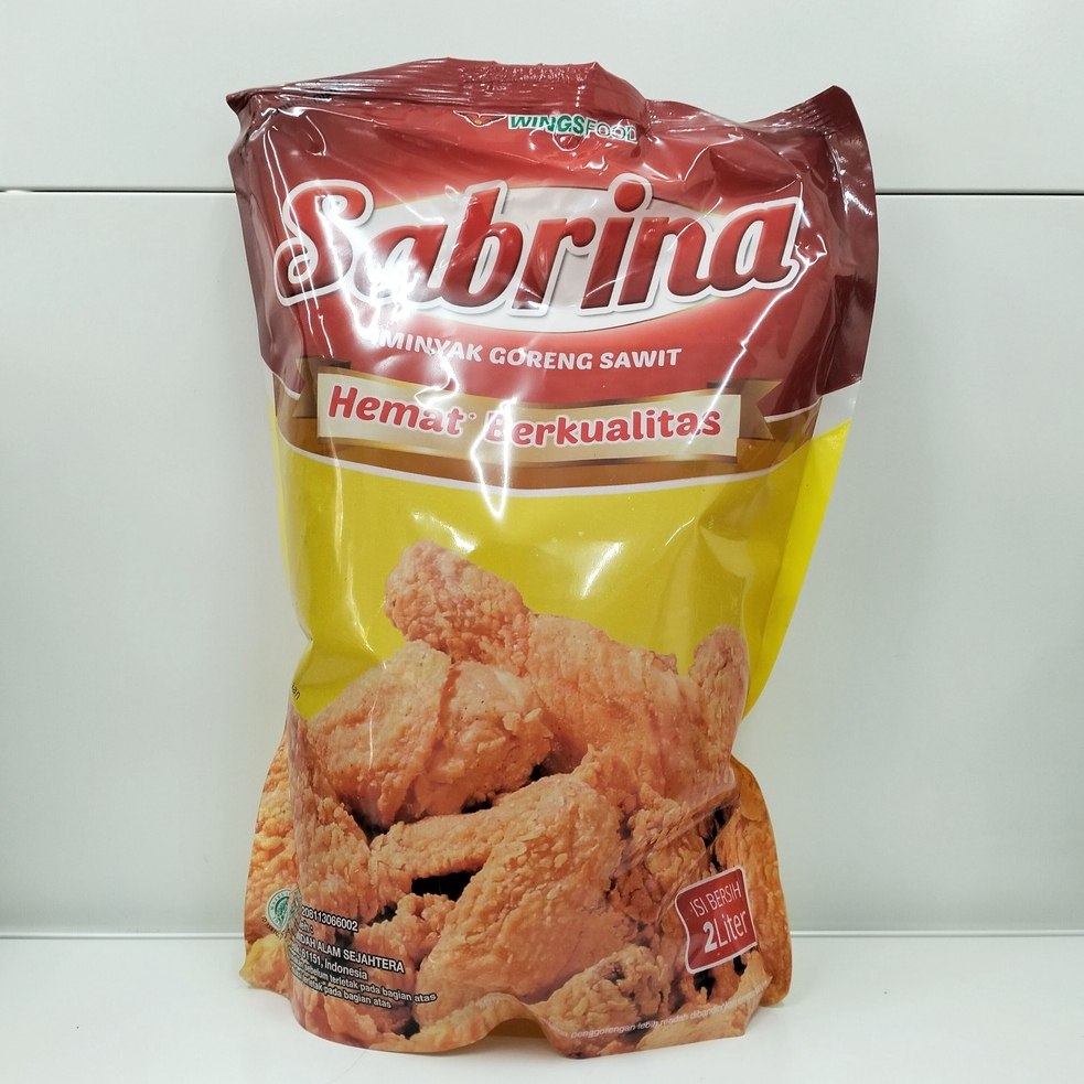 

sabrina minyak goreng 2 liter