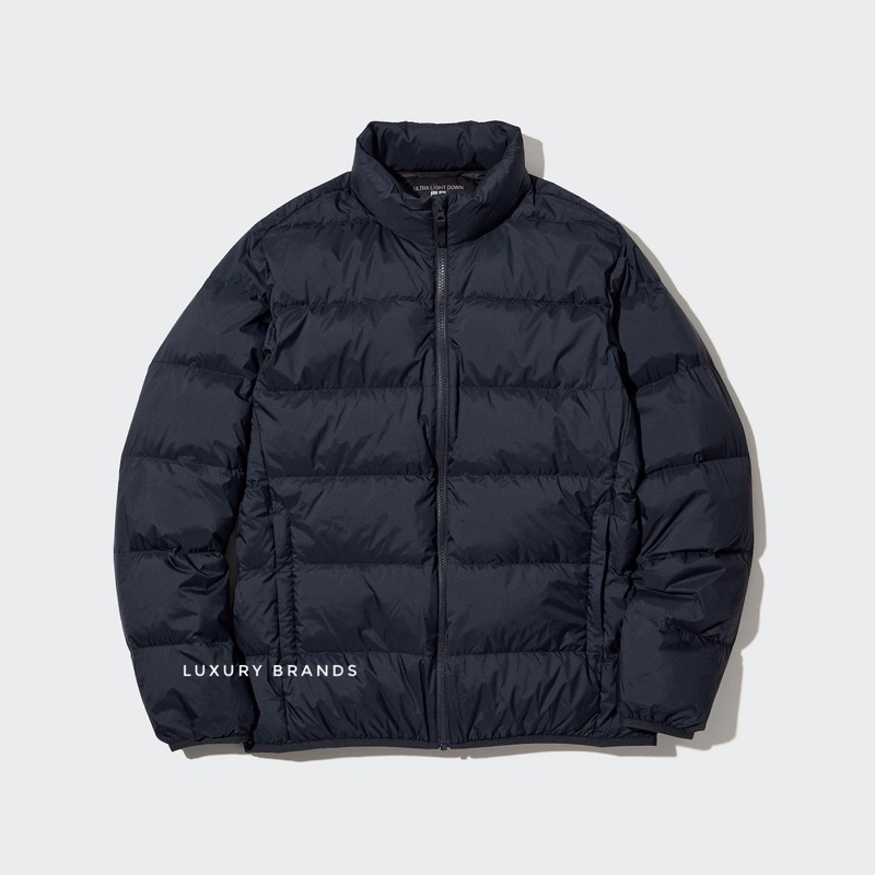 Jaket Bulu Angsa UNIQLO Original Ultra Light Down Jacket Navy