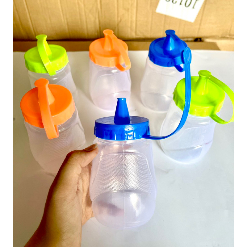 NEW BOTOL BENING SAOS PLASTIK - BOTOL PLASTIK KECAP - BOTOL MINYAK MAYONES PLASTIK SERBAGUNA ANTI TUMPAH