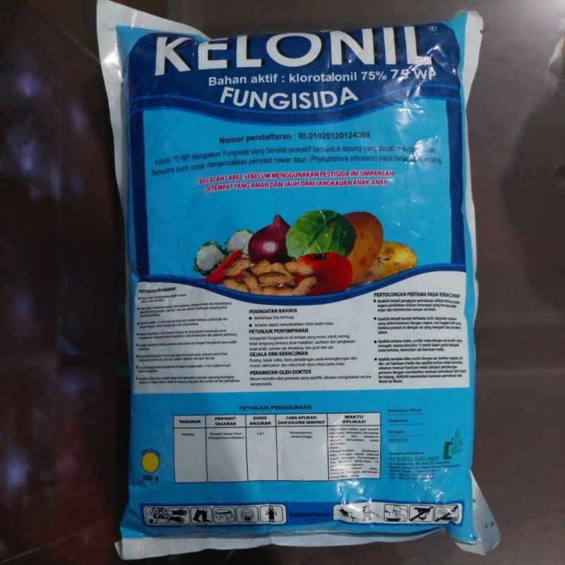 Fungisida KELONIL 75 WP - 500 gr
