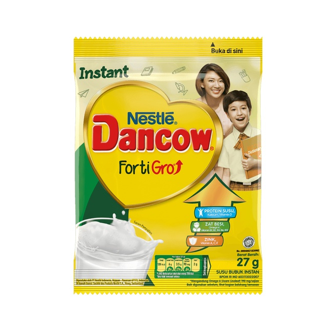 

Dancow Fortigo Instant Sachet 27gr