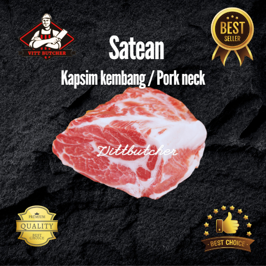 

SATEAN PORK NECK FROZEN DUROC 500gr