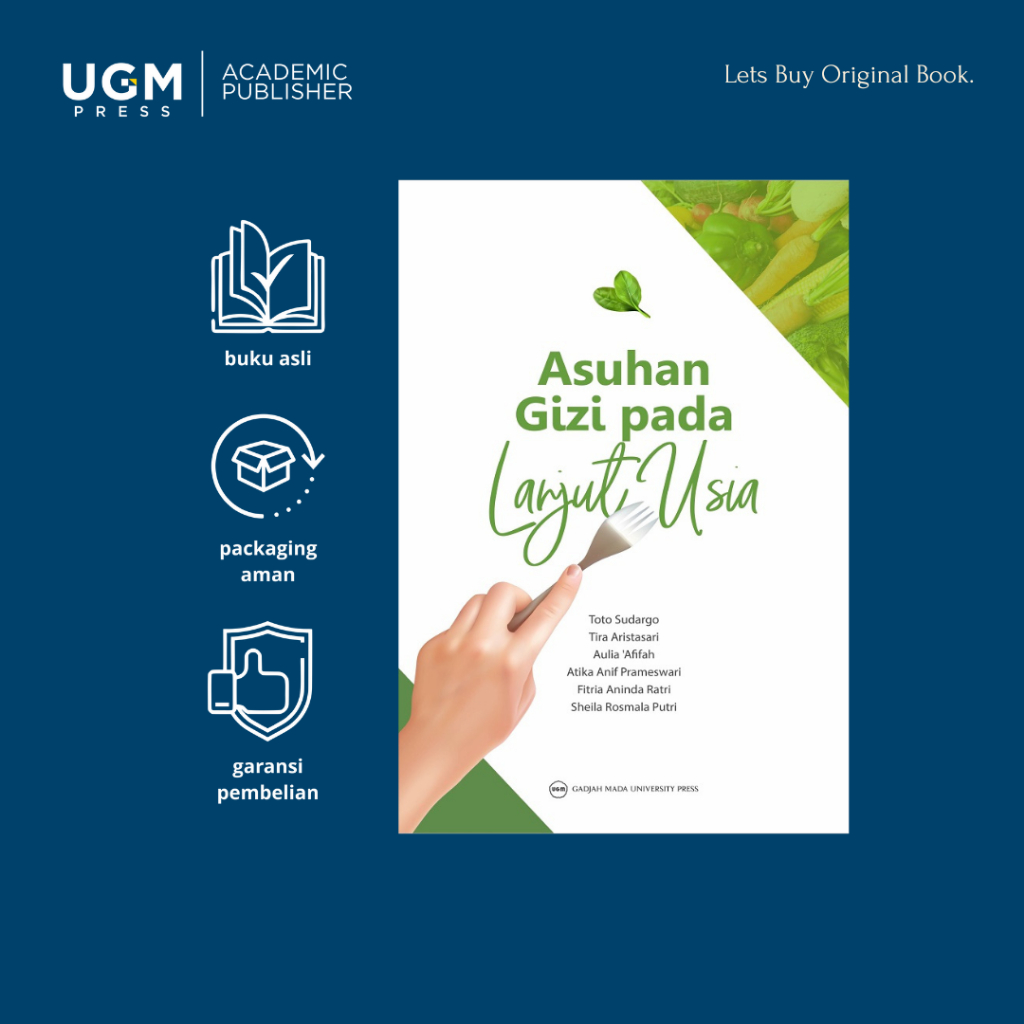UGM Press Buku Original Asuhan Gizi pada Lanjut Usia
