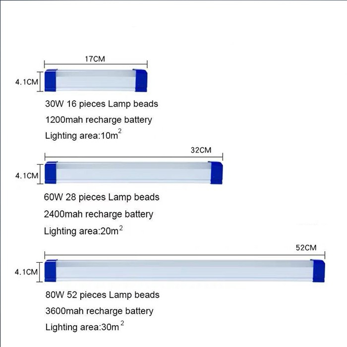 HK-Lampu Emergency T5 Led / Lampu T5 Led Portable USB Charger