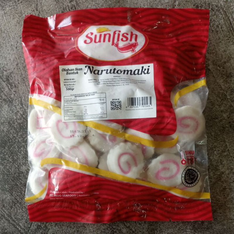 

SUNFISH NARUTOMAKI WHITE | PINK 500g