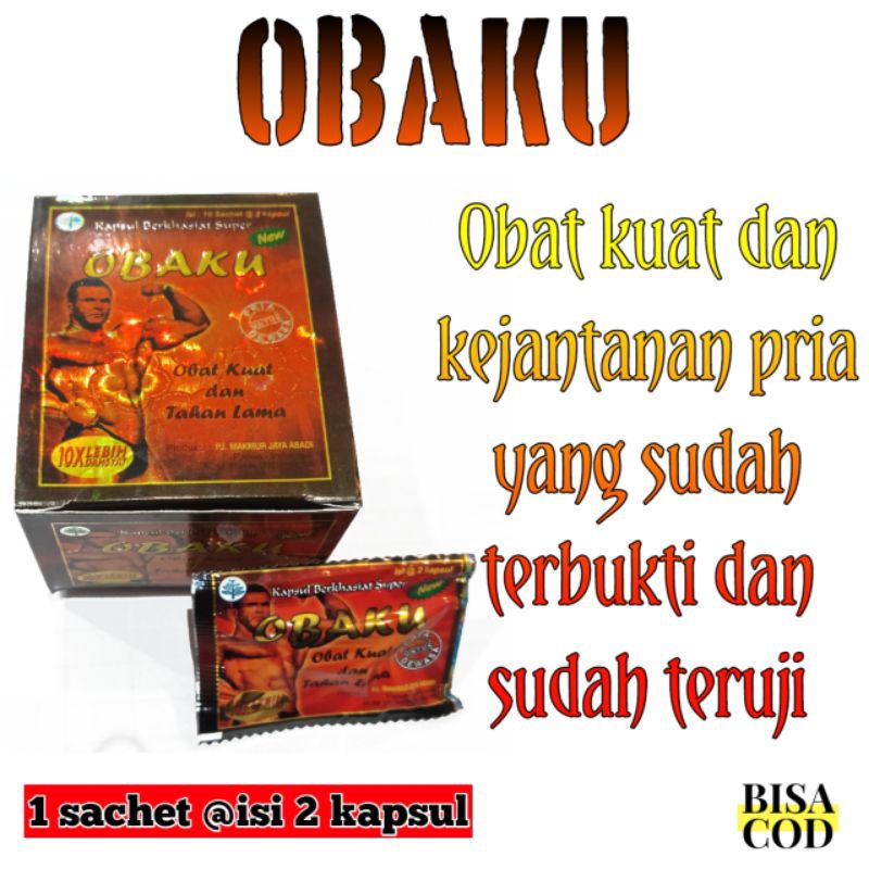 Obaku Kapsul Ecer / Kapsul Herbal Kuat Tahan Lama Original