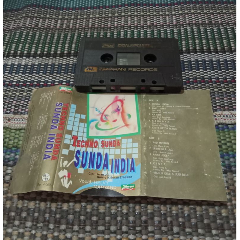 Kaset pita Helvy Maryand - disco sunda
