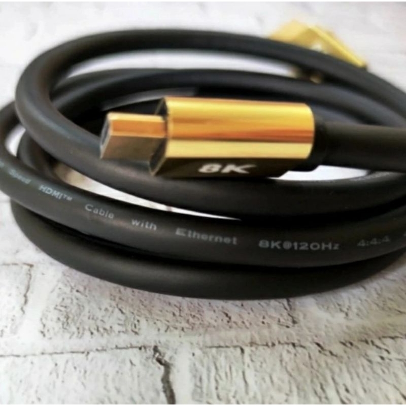 SKU-1297 KABEL HDMI 15M 8K V2.1 ULTRA HD PREMIUM KABEL 15 METER