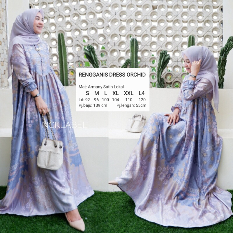 ANGGRAINI ~ NCK LABEL ~ GAMIS BUSUI ~ GAMIS SYARI ~ ORI SOLO ~ RENGGANIS DRESS ORIGINAL PRODUCT BY N