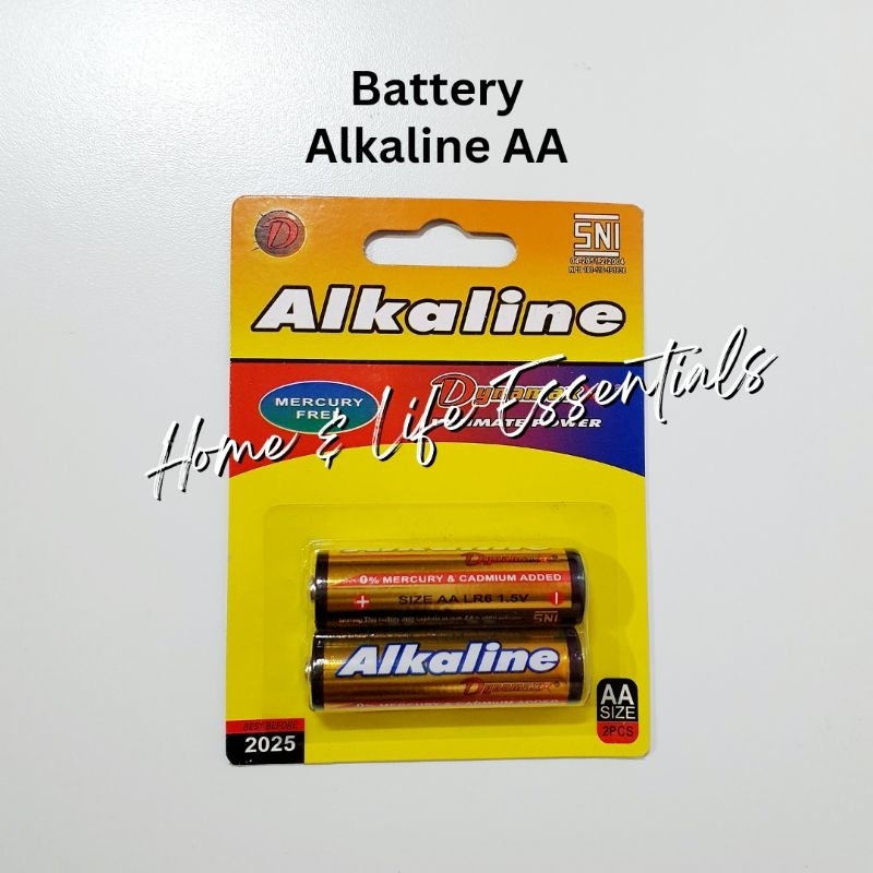 Baterai AA Alkaline Dynamax 2pc