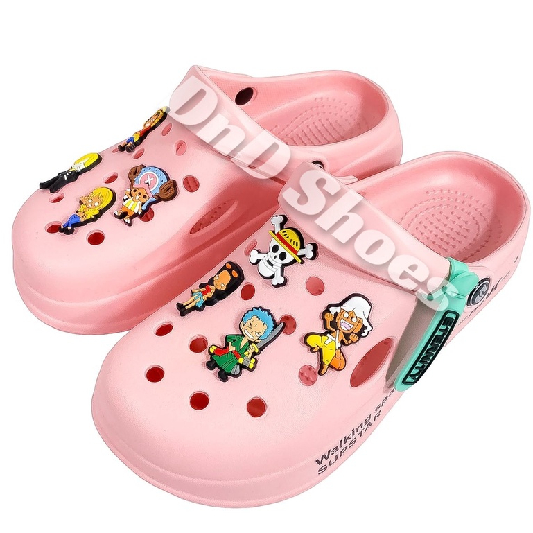 Sendal Sepatu EVA one piece  korea Dane and Dine Model Crocs Kodok Baim  - LS 9945