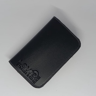 Dompet tanggung polos / Dompet lipat sintetis/dompet lipat pria/ dompet lipat sedang