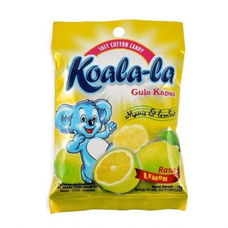 

KOALA PERMEN KAPAS RASA LEMON