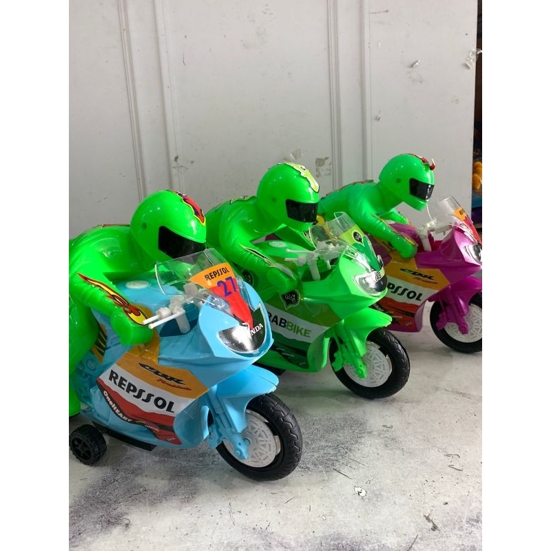 Mainan Motor Balap Jumbo / Mainan Anak Laki Laki Moto GP / Mainan Anak Motor Racing Balap Besar