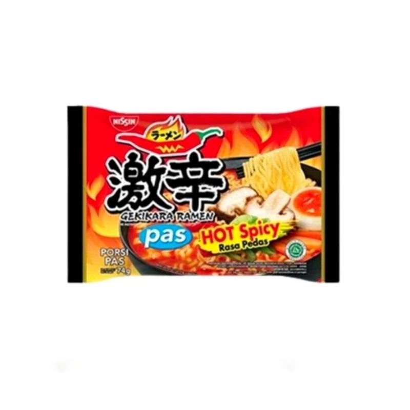 

NISSIN MIE GEKIKARA RAMEN HOT SPICY 74 gr