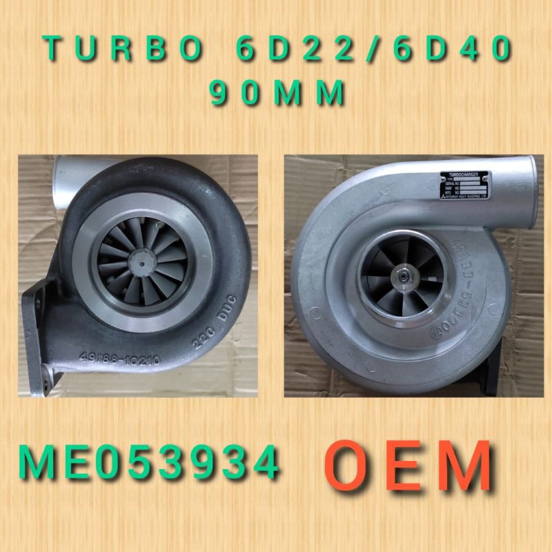 TURBO CHARGER MITSUBISHI FUSO 6D22/6D40 90MM TURBO CHARGER ME053934 OEM