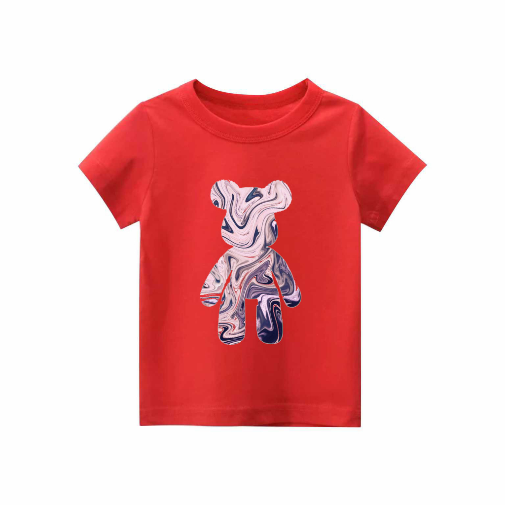 Kaos Anak laki-laki &amp; perempuan moschino cute | kaos cotton combed 30s printing | Kaos Distro anak