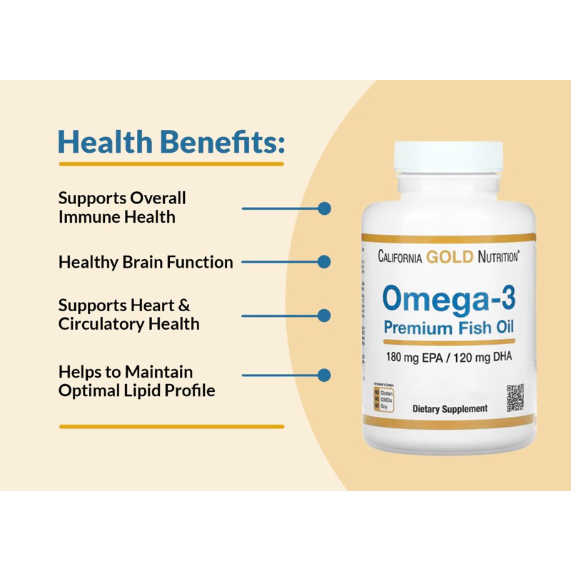 California Gold Nutrition (Vit C, D3 dan Fish Oil)