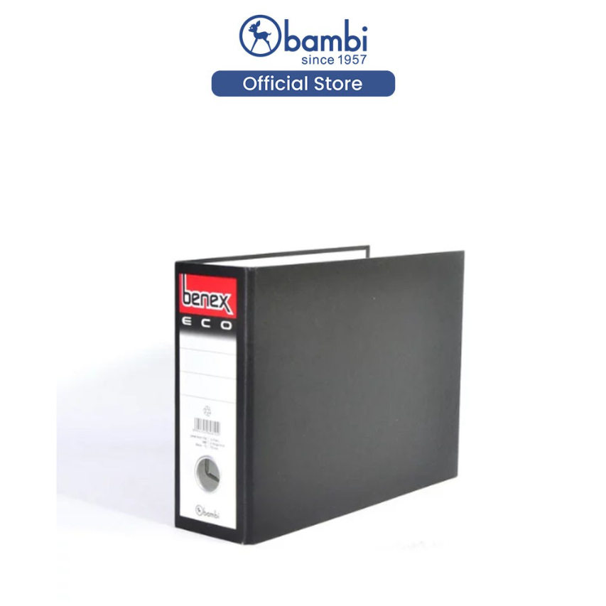 

FOLDER FILE-LEVER ARCH FILE_ORDNER 988- 1/2 FOLIO KWITANSI BENEX-HITAM