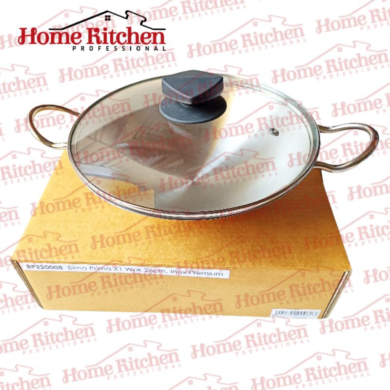 BP220009 BP220016 Bima Prima X1 Wajan Kuali Penggorengan Asian Wok 30cm 32cm