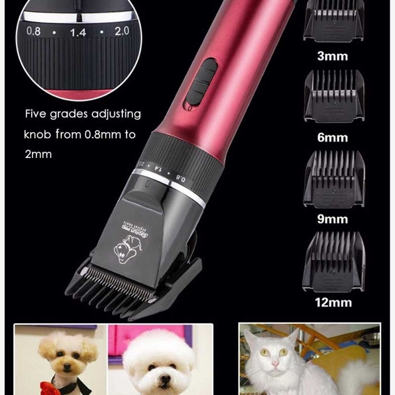 BaoRun Pro Alat Cukur Elektrik Bulu Hewan Pet Dog Clipper - P6