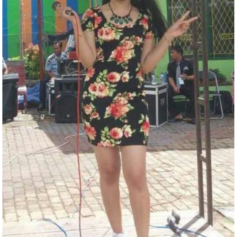 BAJU PENYANYI MINI DRESS PRELOVED