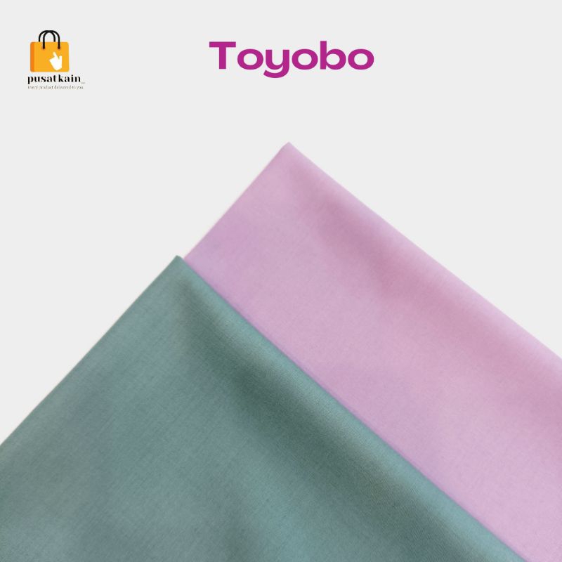 MURAH LEBAY Toyobo/Katun Toyobo/Kain Katun/Kain Kemeja/Toyobo Polos
