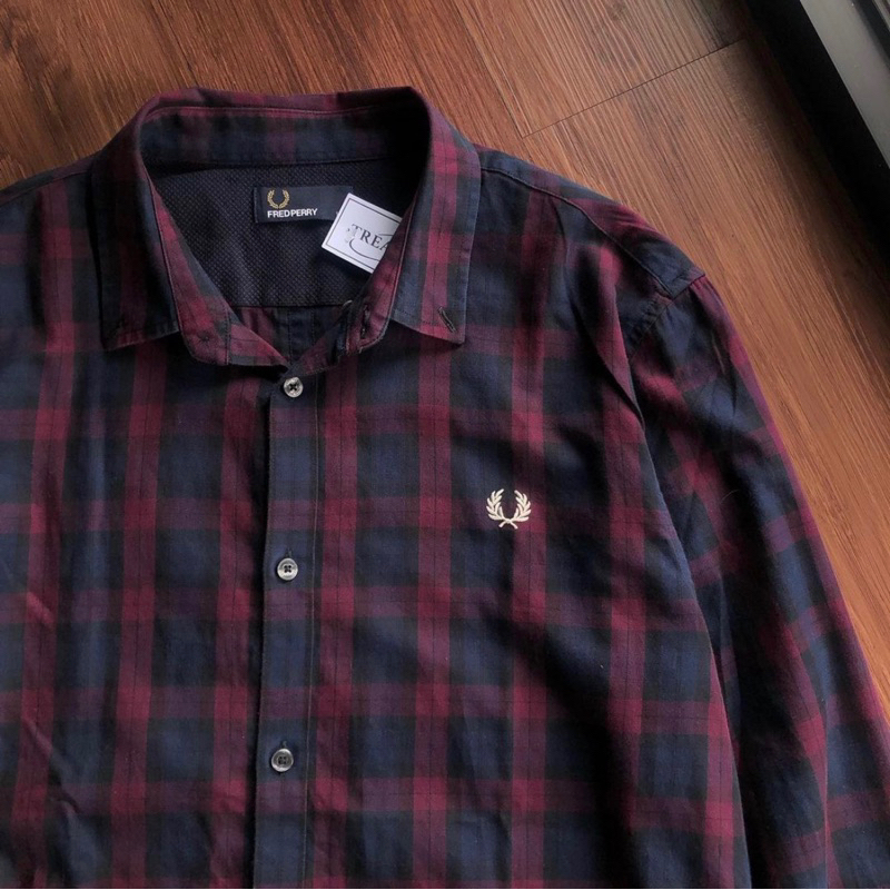 Kemeja Fred Perry Original Preloved