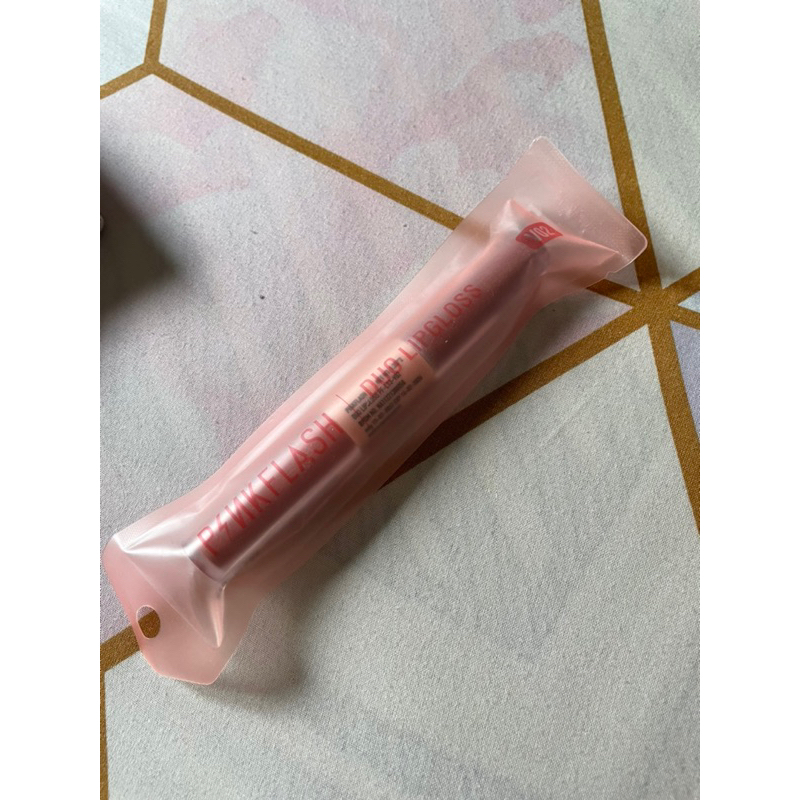 pinkflash doublesense 2 in 1 dual ended ombre lips lipstick lipcream baru