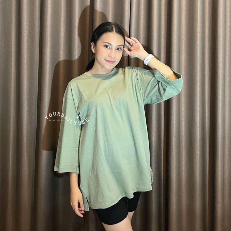 BAJU KAOS OVERSIZE KAOS POLOS COD Katun Polos