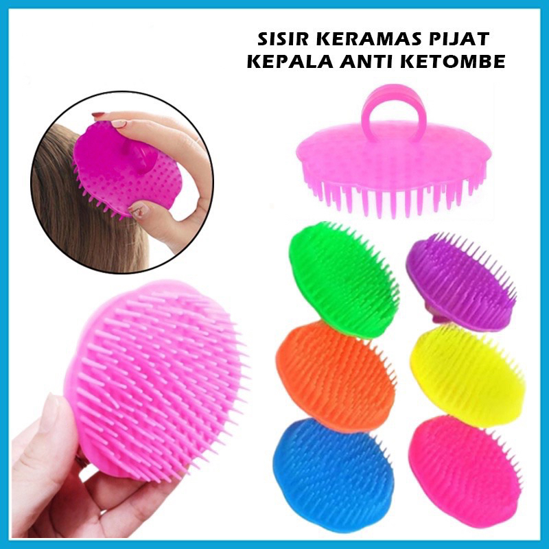 HAIR BRUSH Sikat Rambut / Sisir Keramas / Sikat Keramas / Sisir Rambut