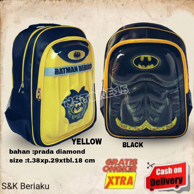 TAS RANSEL ANAK SEKOLAH KAPTEN AMERIKA BATMAN MARVEL TERBARU TAS SEKOLAH ANAK TK DAN PAUD