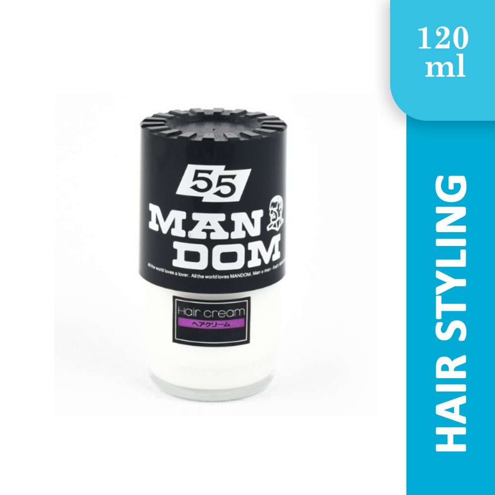 Mandom Hair Cream 55 / minyak rambut pria