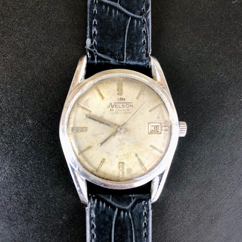 NELSON SWISS 23 JEWELS / JAMTANGAN VINTAGE / JAMTANGAN ORIGINAL / ARLOJI LAWAS / JAMTANGAN KUNO